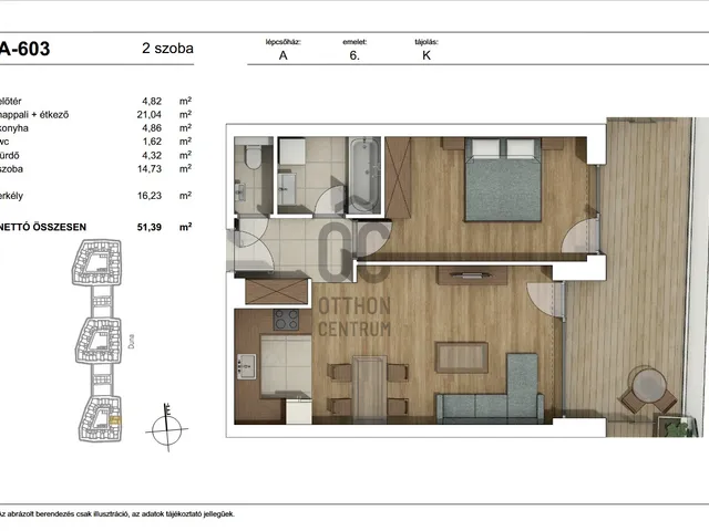 Eladó lakás Budapest XI. kerület 51 nm