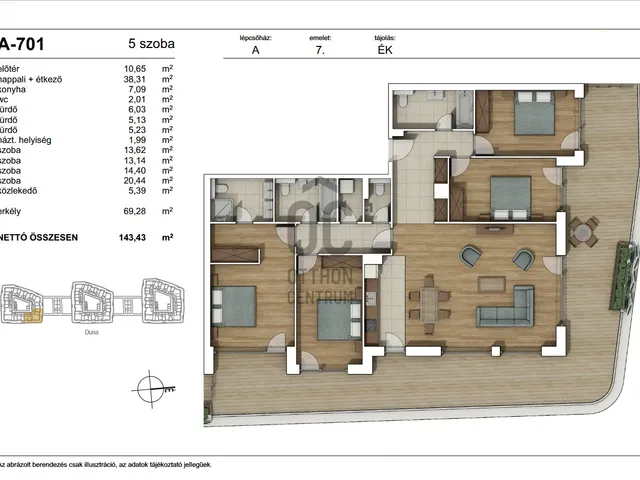 Eladó lakás Budapest XI. kerület 143 nm