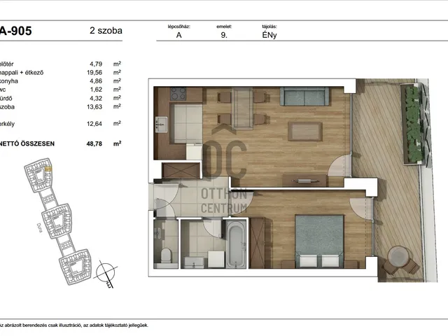 Eladó lakás Budapest XI. kerület 48 nm