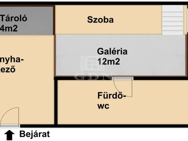 Eladó lakás Budapest VII. kerület, Ligetváros 26 nm