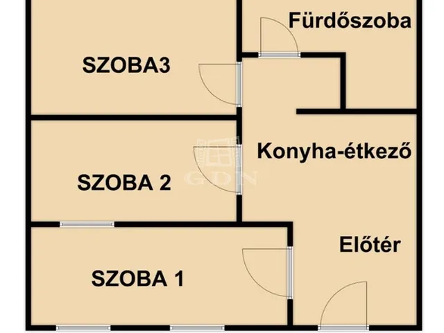 Eladó lakás Budapest IV. kerület, Megyer 49 nm