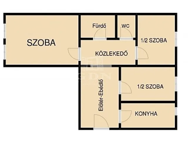 Eladó lakás Budapest IV. kerület 53 nm