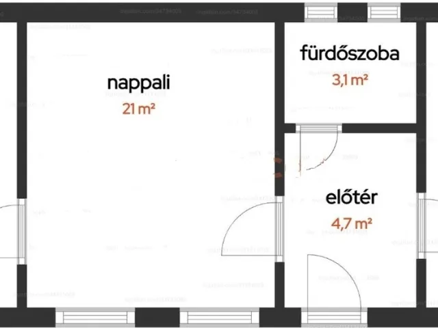 Eladó lakás Budapest VIII. kerület 46 nm