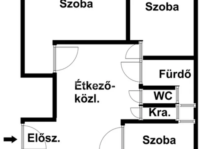 Eladó lakás Budapest VII. kerület 74 nm