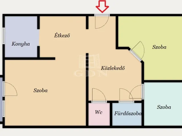 Eladó lakás Budapest VIII. kerület, Corvin negyed 53 nm