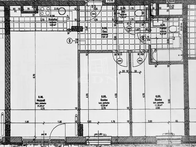 Eladó lakás Budapest IX. kerület, Rehabilitációs terület IX. ker. 67 nm