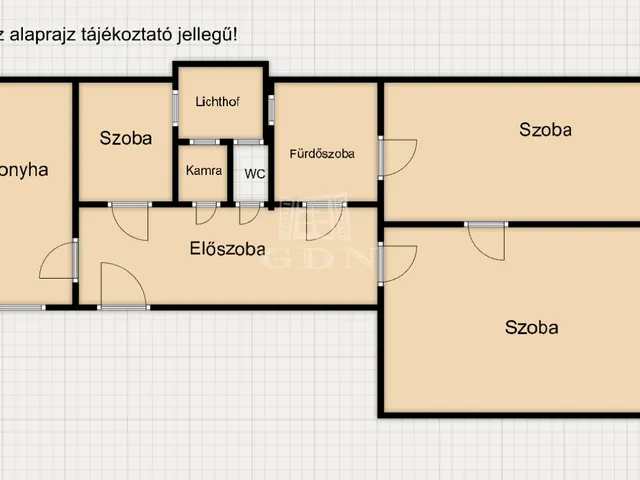 Eladó lakás Budapest IX. kerület, Rehabilitációs terület IX. ker. 77 nm