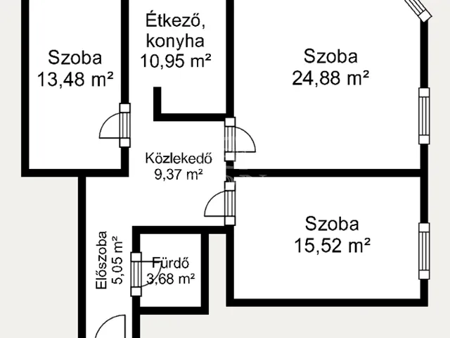 Eladó lakás Budapest IX. kerület 83 nm