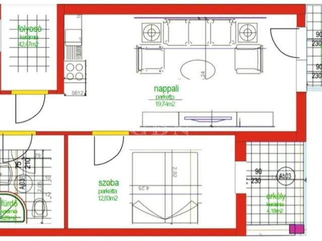 Eladó lakás Budapest VIII. kerület, Corvin negyed 81 nm
