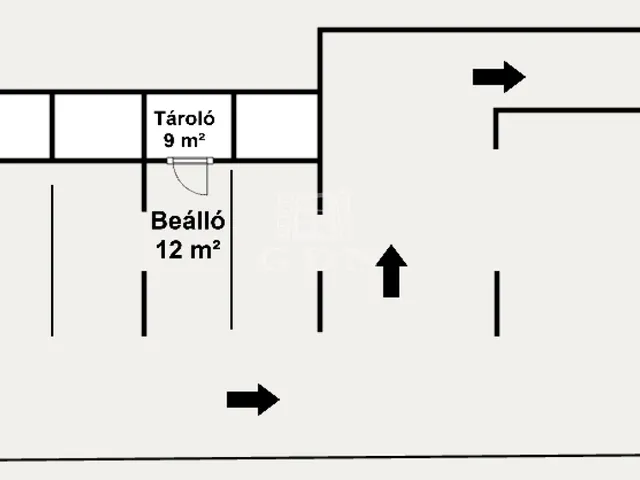 Eladó garázs Budapest IX. kerület, Rehabilitációs terület IX. ker. 21 nm