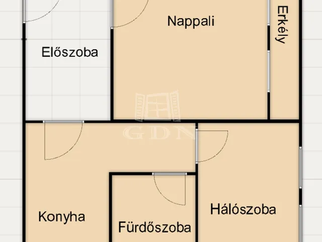 Eladó lakás Budapest IX. kerület 51 nm