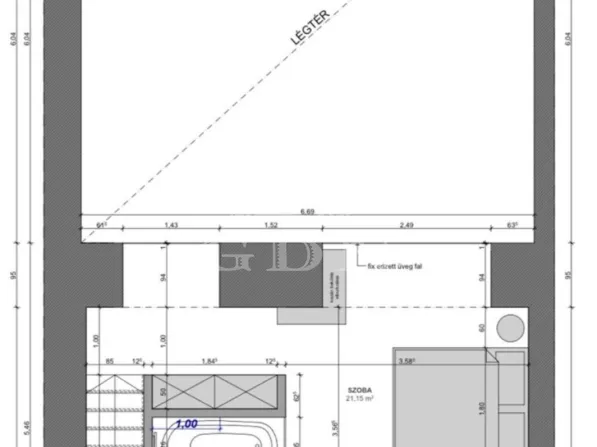 Eladó lakás Budapest V. kerület, Lipótváros 96 nm