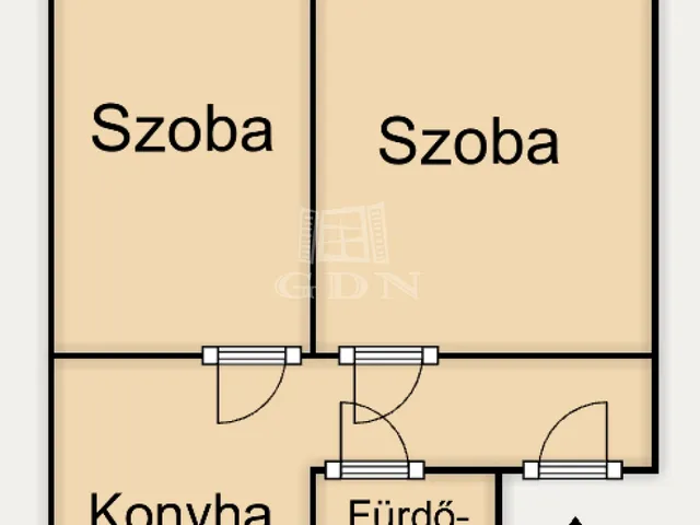 Eladó lakás Budapest VI. kerület 40 nm