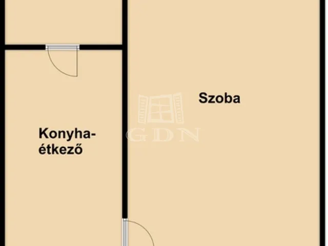 Eladó lakás Budapest VIII. kerület 27 nm