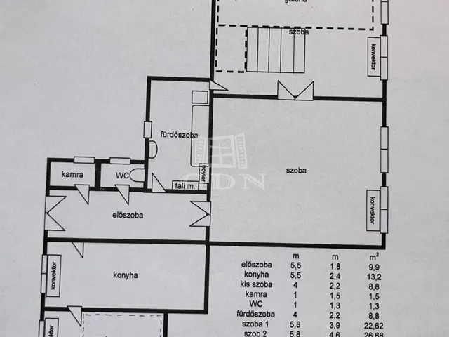 Eladó lakás Budapest VIII. kerület 90 nm
