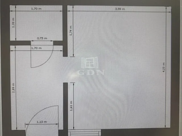 Eladó lakás Budapest VI. kerület, Nagykörúton belüli terület 22 nm