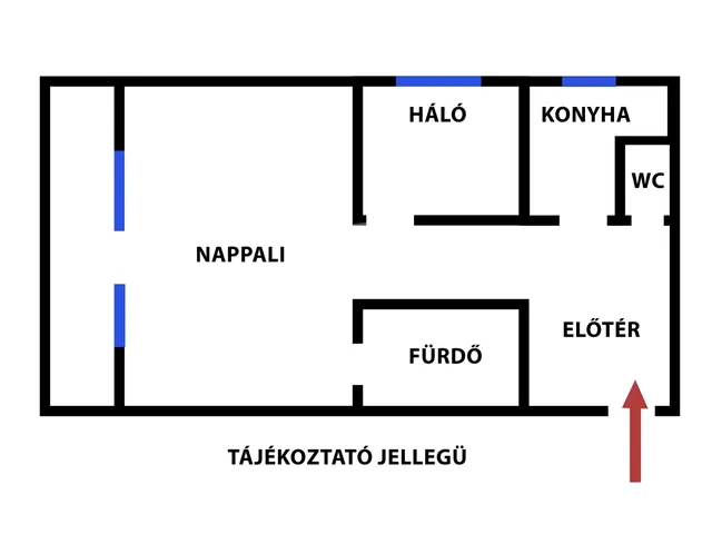 Eladó lakás Budapest I. kerület, Tabán 53 nm