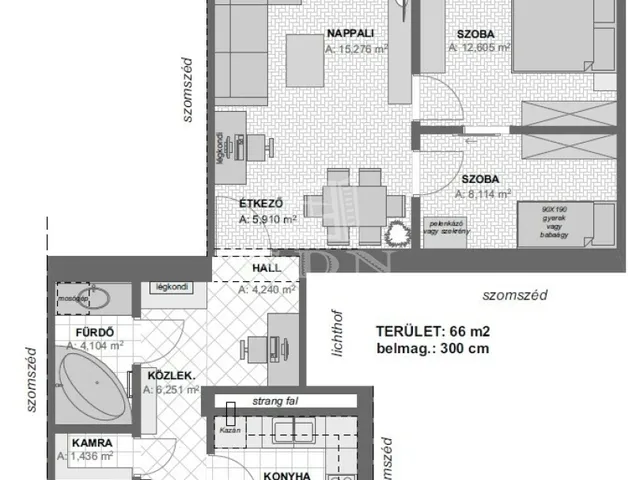 Eladó lakás Budapest IX. kerület, Rehabilitációs terület IX. ker. 67 nm