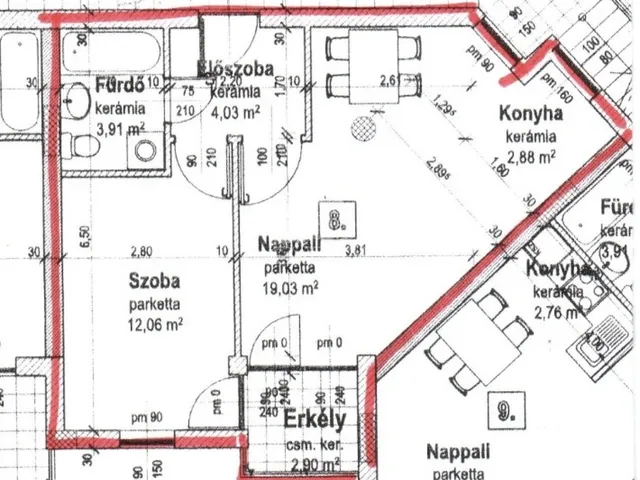 Eladó lakás Budapest XI. kerület 43 nm