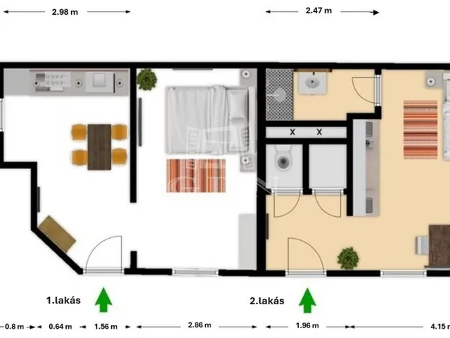 Eladó lakás Budapest IX. kerület, Rehabilitációs terület IX. ker. 31 nm
