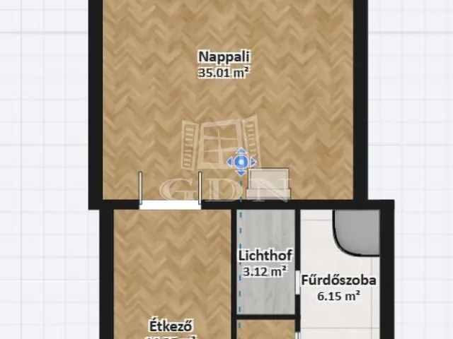 Eladó lakás Budapest VI. kerület 62 nm