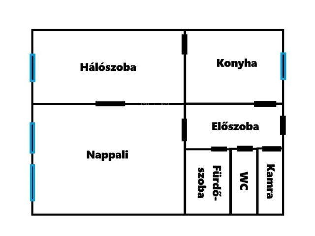 Eladó lakás Budapest VII. kerület 65 nm