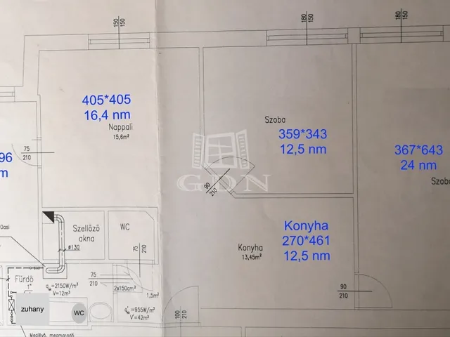 Eladó lakás Budapest VIII. kerület 87 nm
