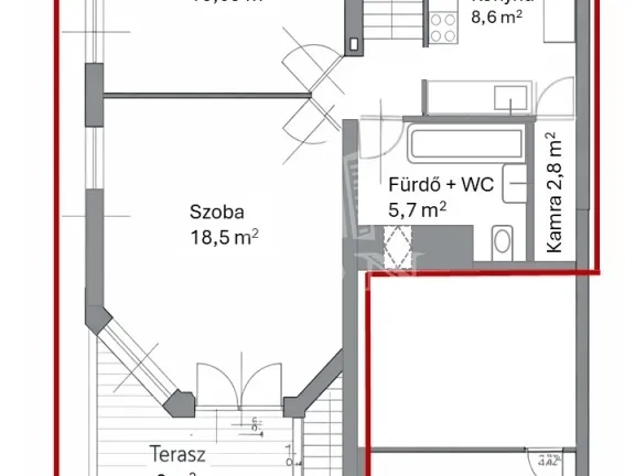 Eladó lakás Budapest III. kerület, Csillaghegy 65 nm