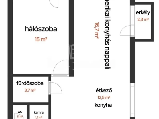 Eladó lakás Budapest VIII. kerület, Corvin negyed 69 nm