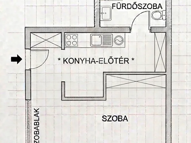 Eladó lakás Budapest VIII. kerület 28 nm