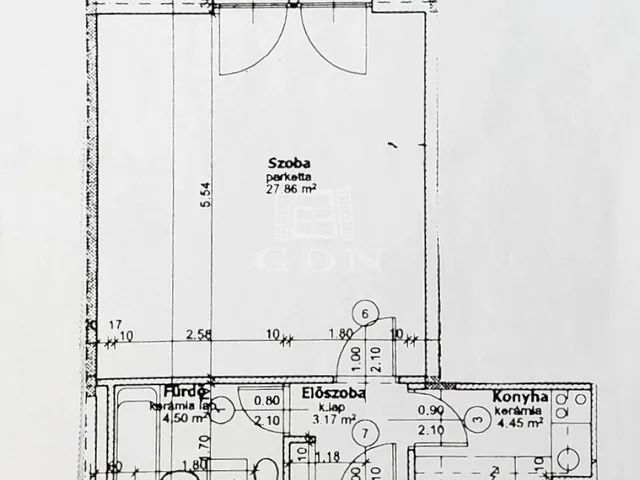 Kiadó lakás Budapest IX. kerület, Rehabilitációs terület IX. ker. 40 nm