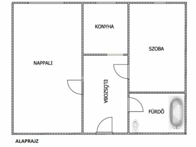 Eladó lakás Budapest IX. kerület 35 nm