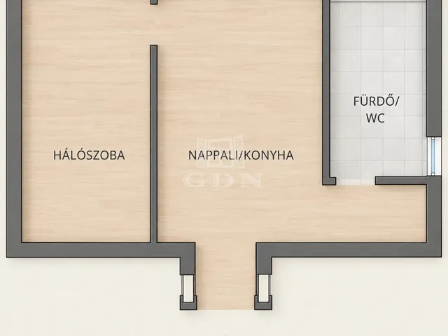 Eladó lakás Budapest XIX. kerület, Kertváros 30 nm