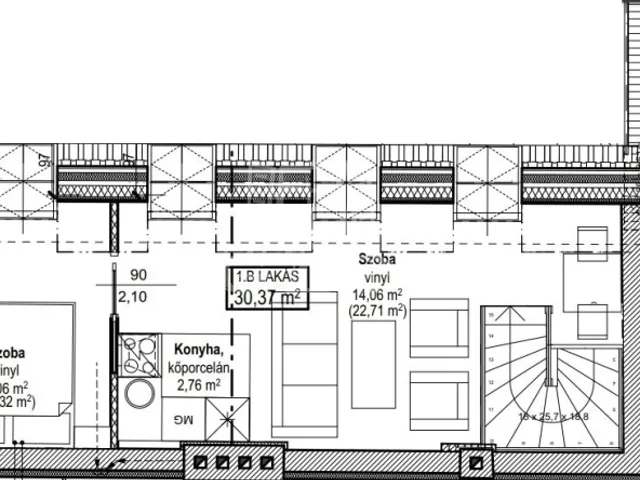 Eladó lakás Budapest VI. kerület 41 nm