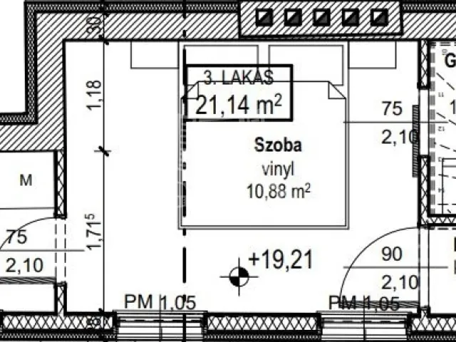 Eladó lakás Budapest VI. kerület 44 nm