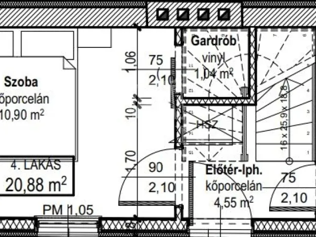 Eladó lakás Budapest VI. kerület 68 nm