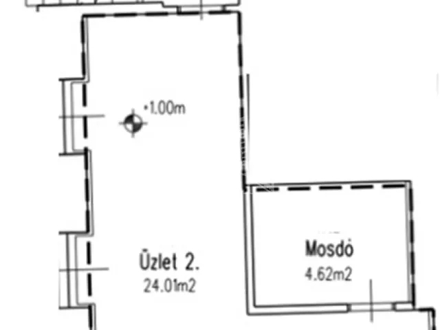 Eladó kereskedelmi és ipari ingatlan Budapest XIII. kerület 29 nm