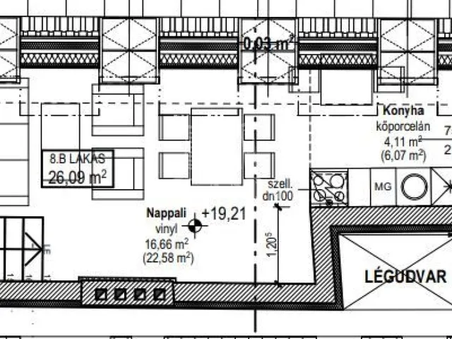 Eladó lakás Budapest VI. kerület 33 nm