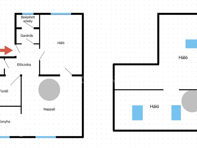 Eladó lakás Budapest VIII. kerület 77 nm