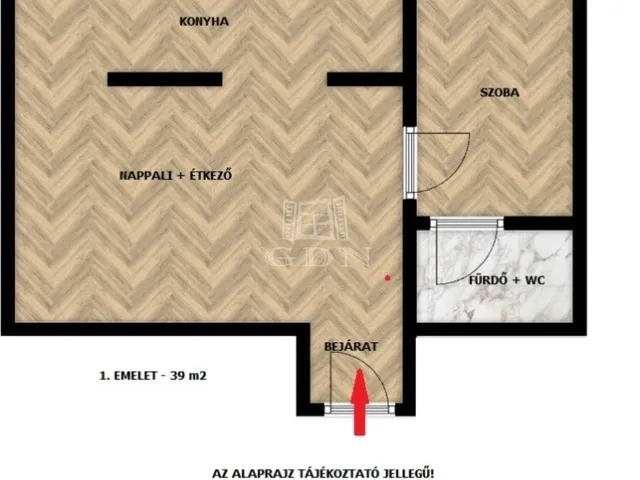 Eladó lakás Budapest II. kerület, Szépvölgy 39 nm
