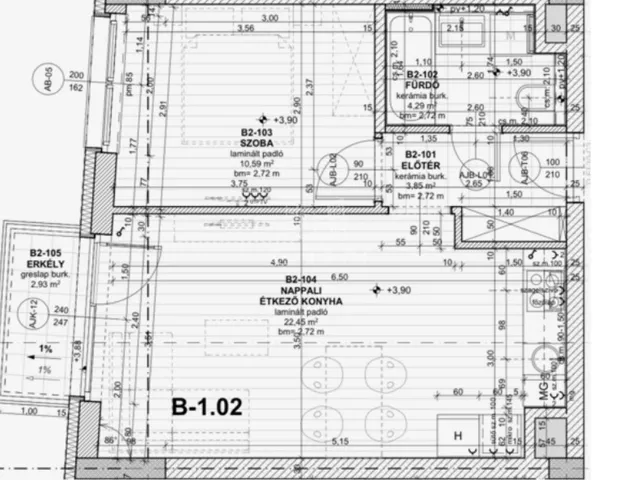 Kiadó lakás Budapest III. kerület 40 nm