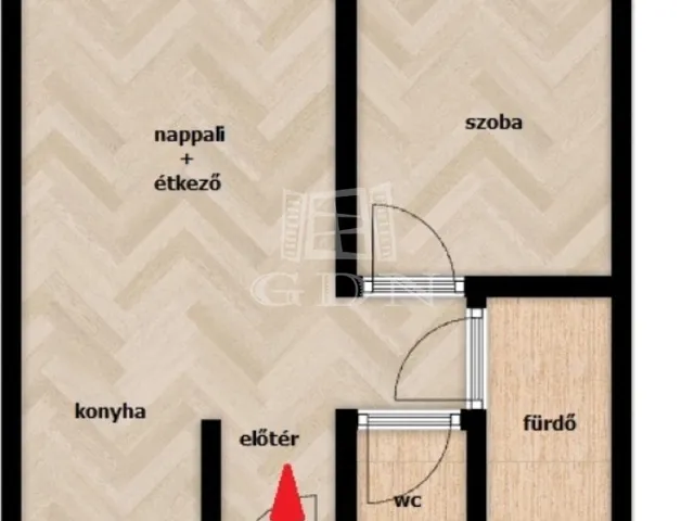 Eladó lakás Budapest VIII. kerület 47 nm