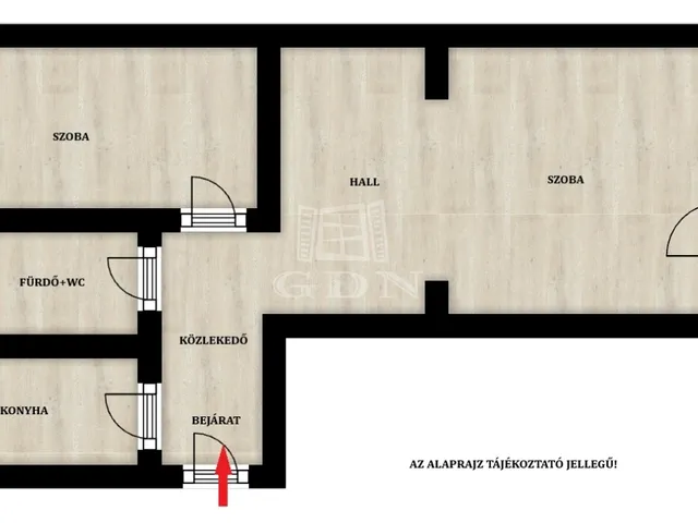 Kiadó lakás Budapest II. kerület 52 nm