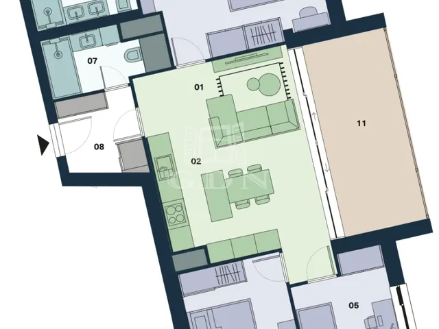 Eladó lakás Budapest VIII. kerület, Tisztviselőtelep 85 nm