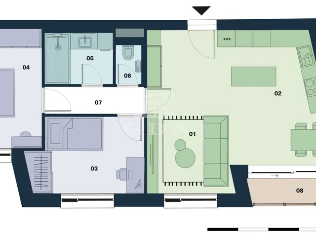 Eladó lakás Budapest VIII. kerület, Tisztviselőtelep 65 nm