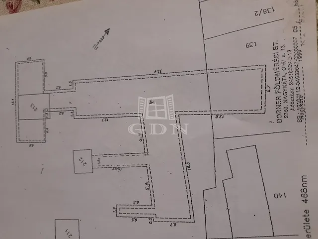 Eladó kereskedelmi és ipari ingatlan Kóka 468 nm