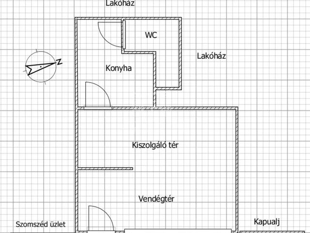 Eladó kereskedelmi és ipari ingatlan Budapest XIII. kerület 25 nm