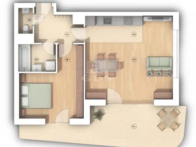 Eladó lakás Budapest XIV. kerület, Alsórákos 56 nm