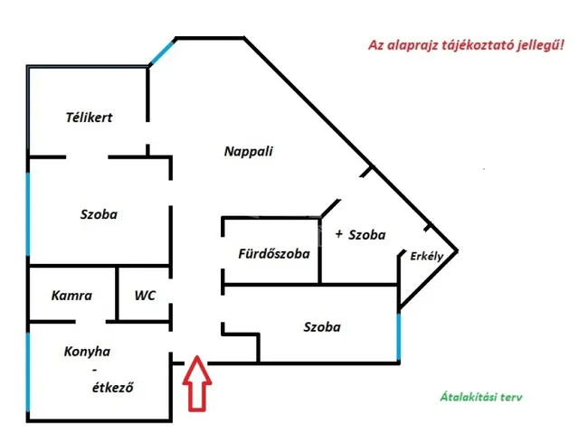 Eladó lakás Budapest XIV. kerület, Alsórákos 80 nm