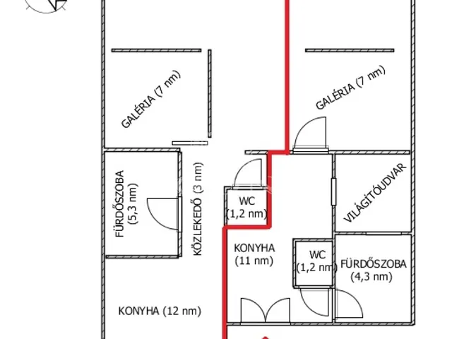 Eladó lakás Budapest VI. kerület 83 nm
